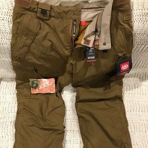 686 Smarty 3-1 snowboard cargo pants